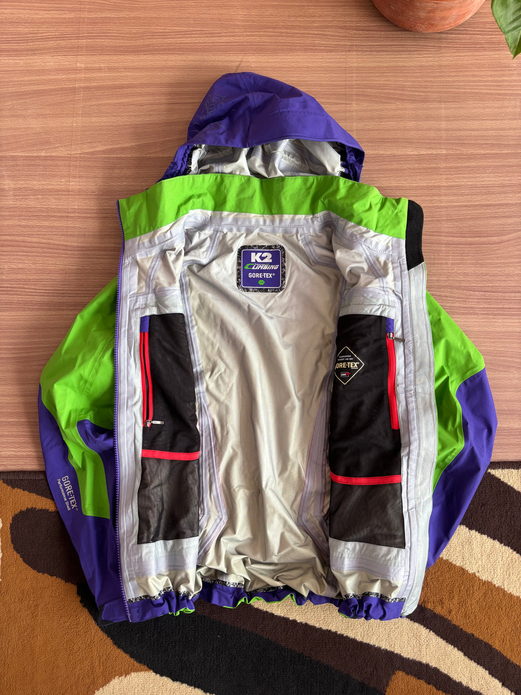 K2 climbing goretex performance shell (S)