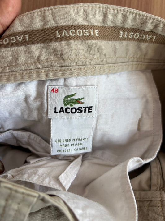 Lacoste khaki shorts