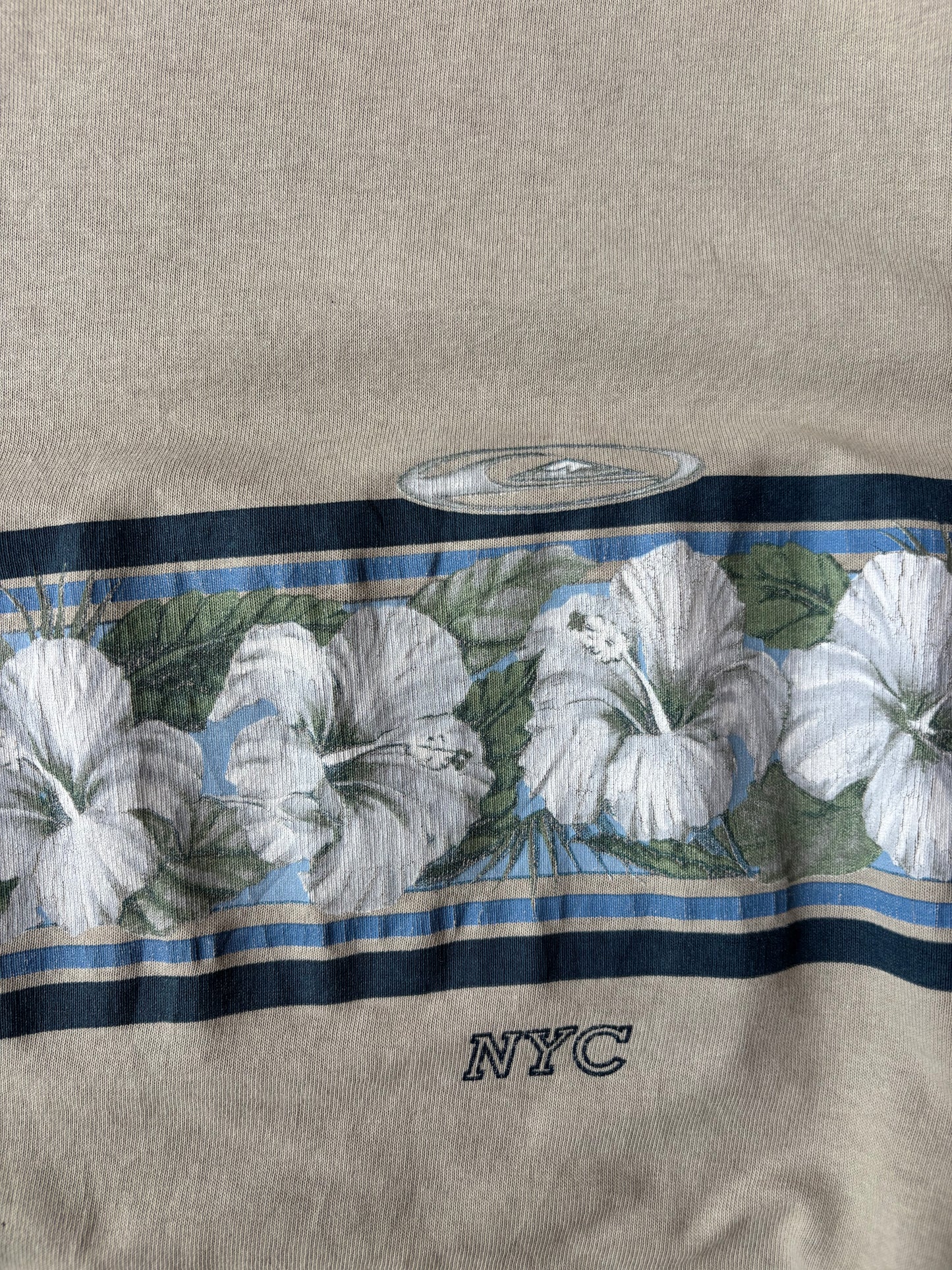 Vintage Quiksilver single stitch cropped tee