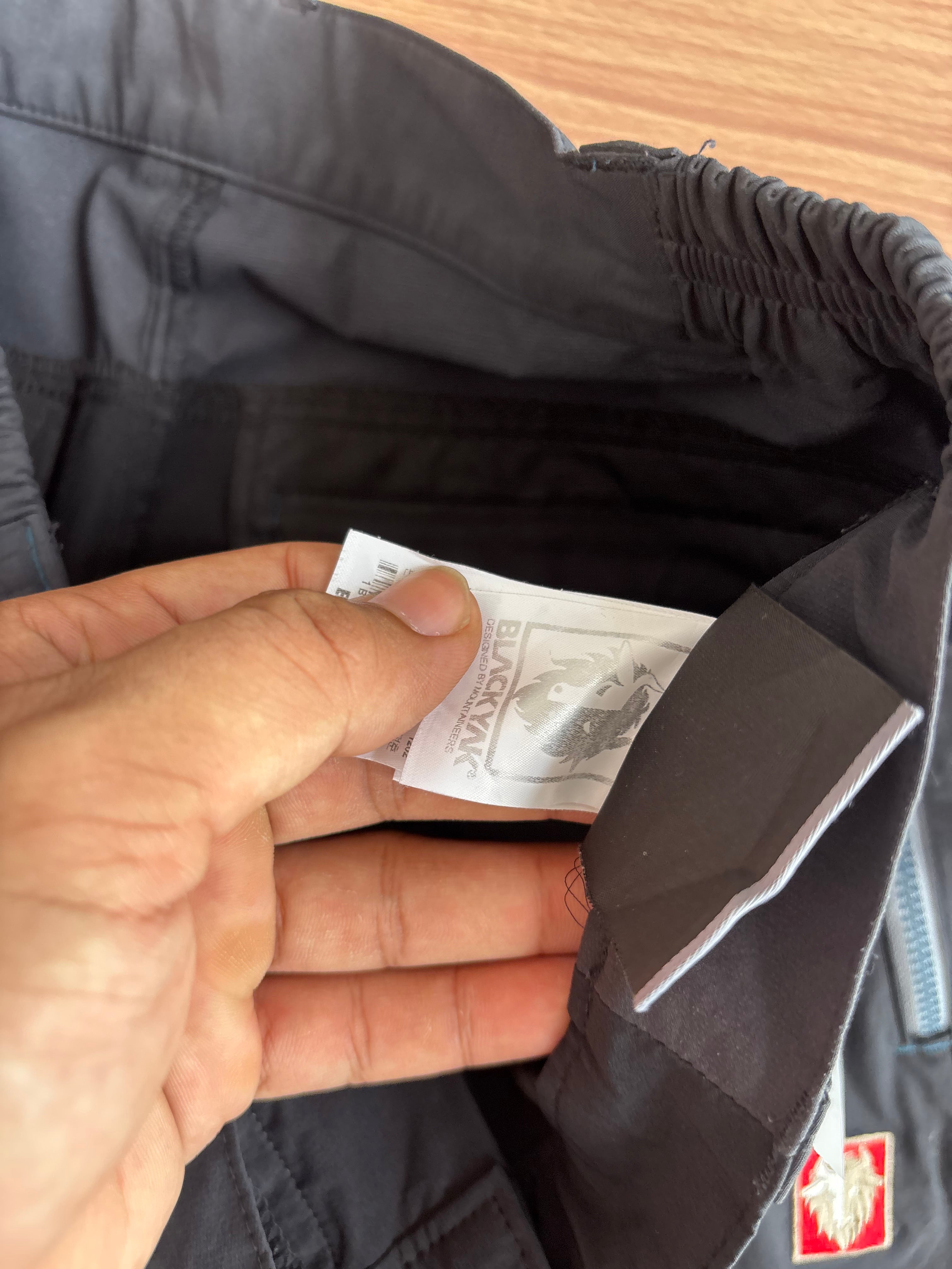 BlackYak hiking shell pants