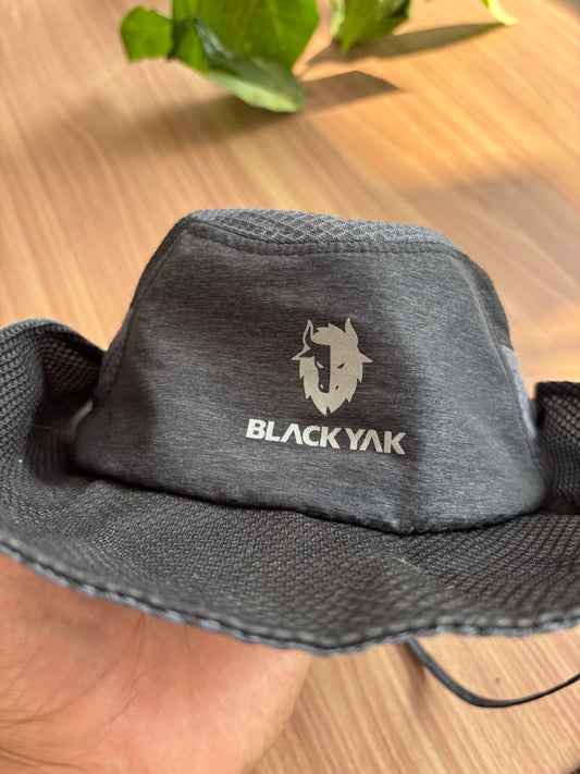 Black yak bucket hat