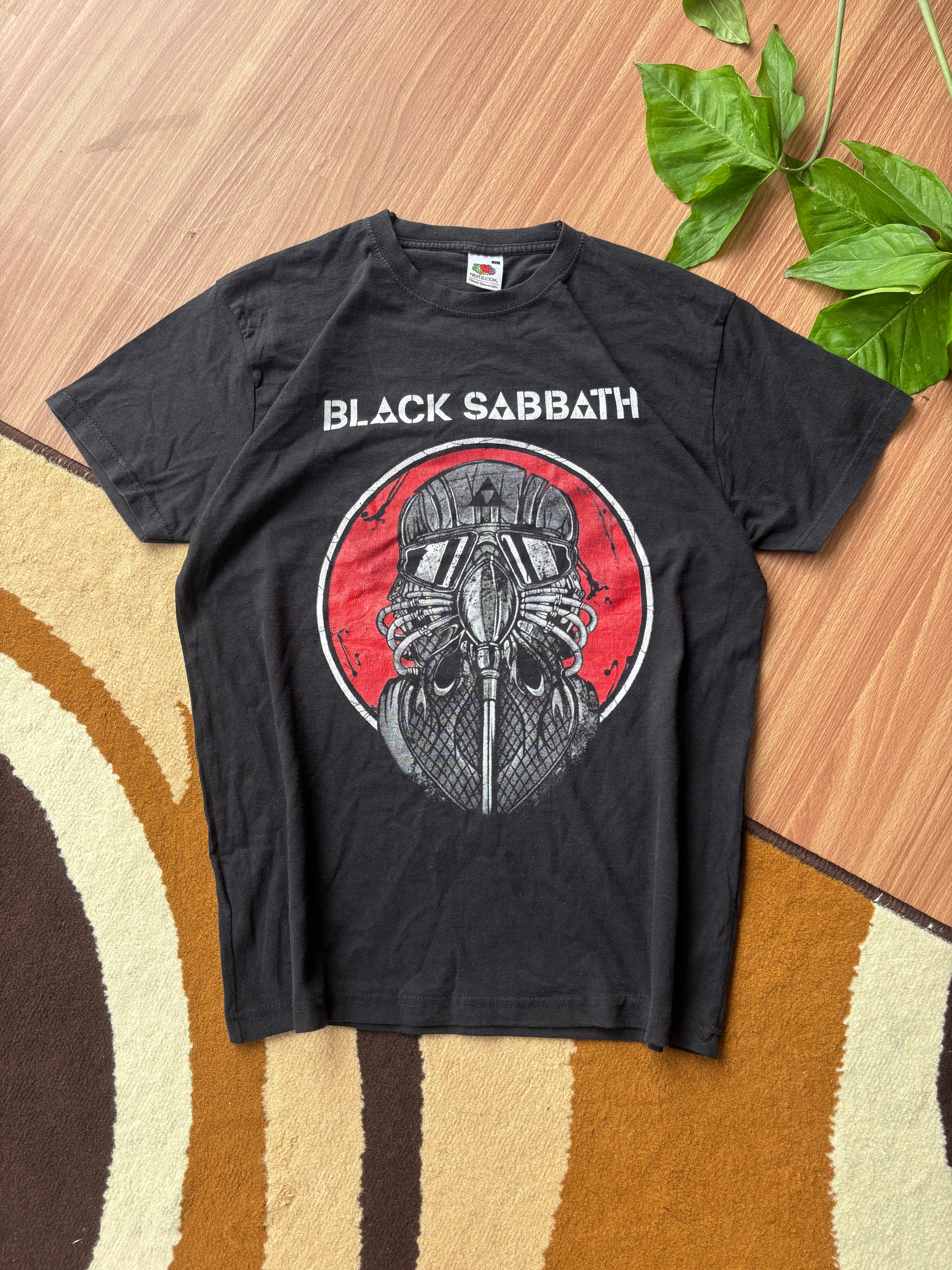 Black Sabbath og 2013/2014 world tour merch tee