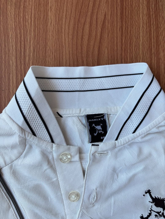 Oakley skull logo polo tee